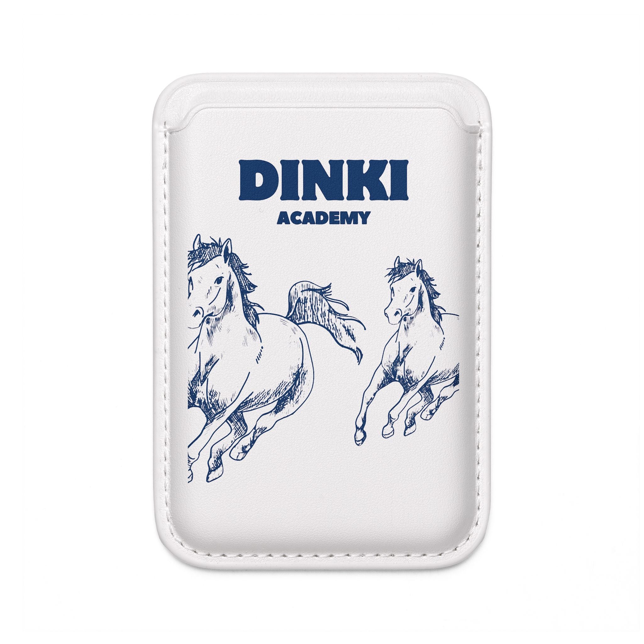 Dinki Academy Horses Magsafe Vegan Wallet
