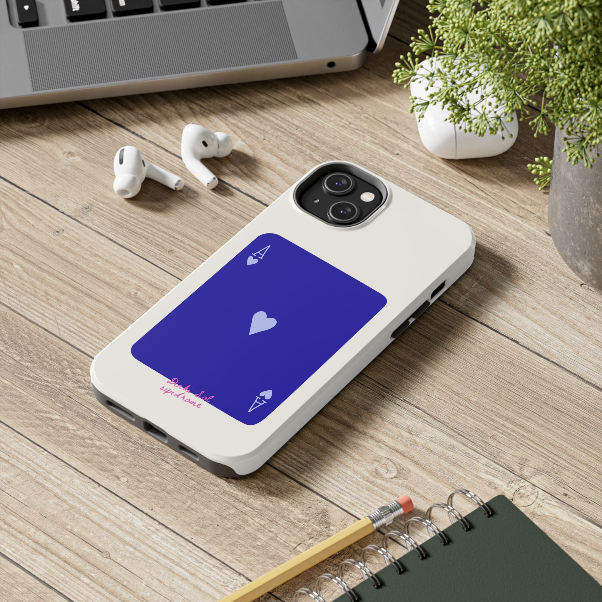 Ace of Hearts Tough Phone Case