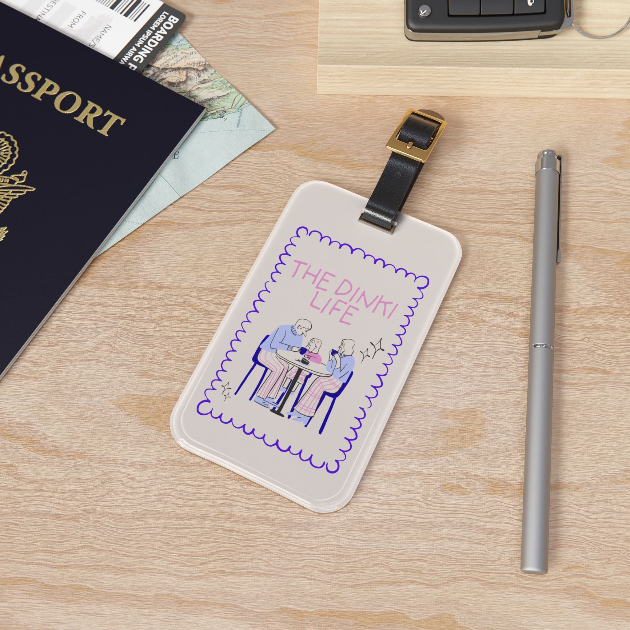 The Dinki Life Luggage Tag