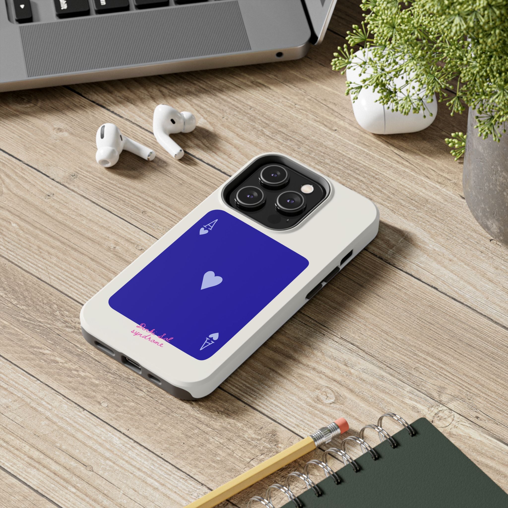 Ace of Hearts Tough Phone Case