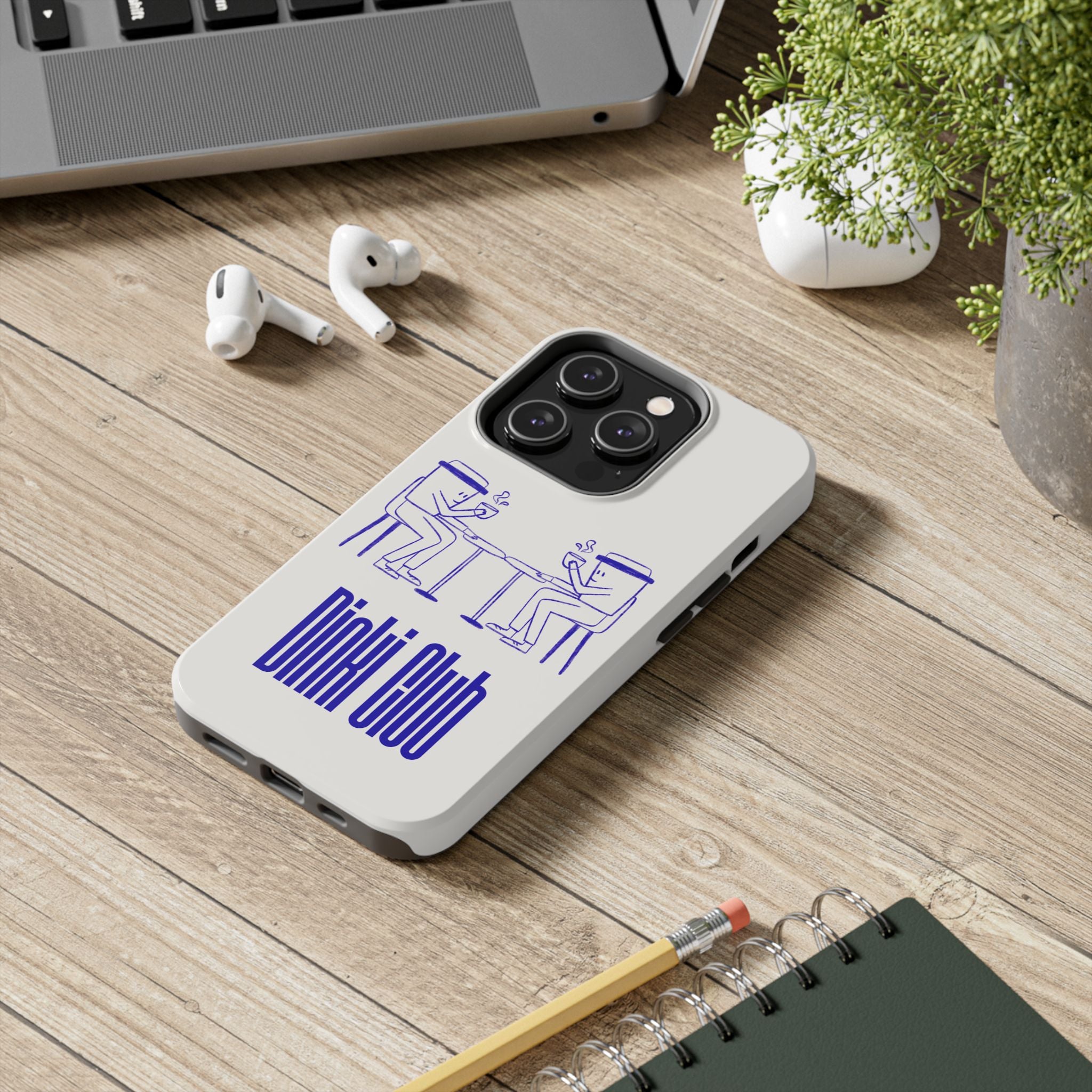 Dinki Club Café Tough Phone Case