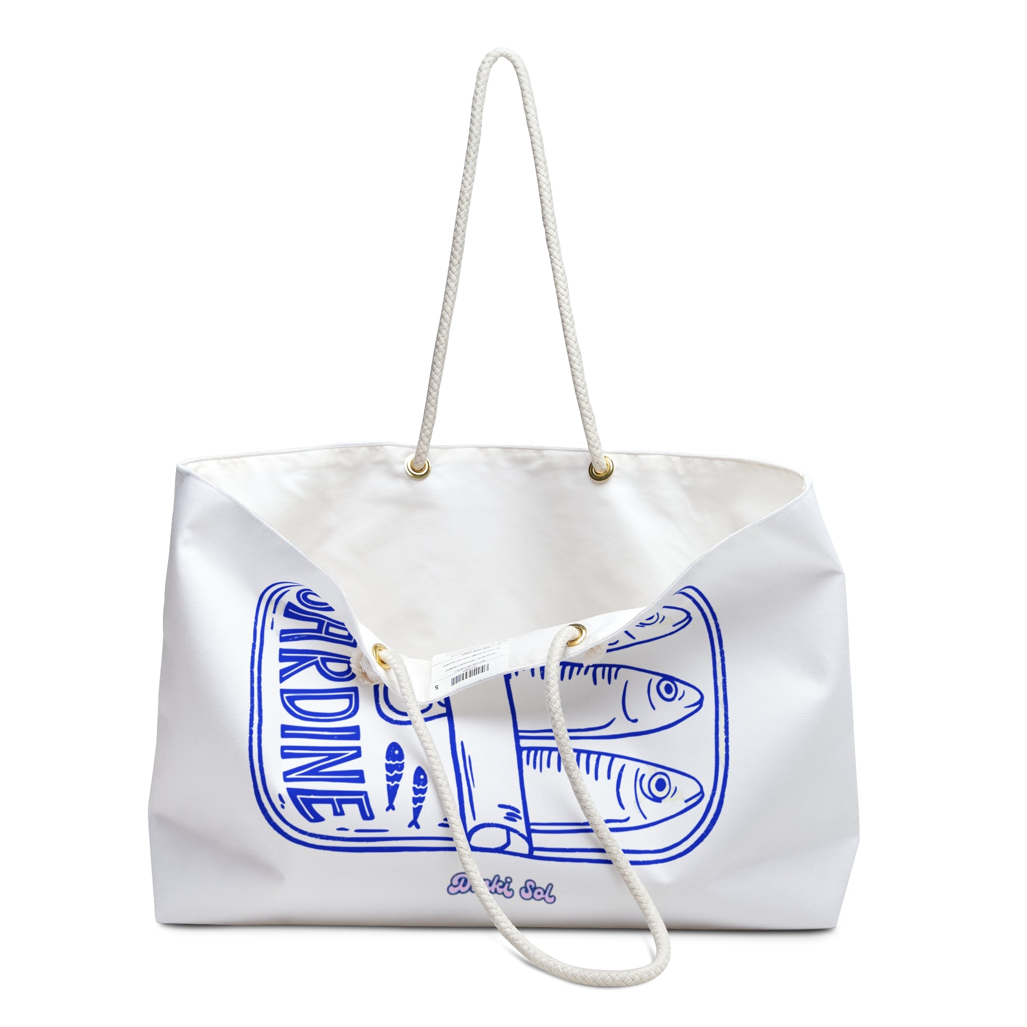 Sardine Tin Weekender Bag