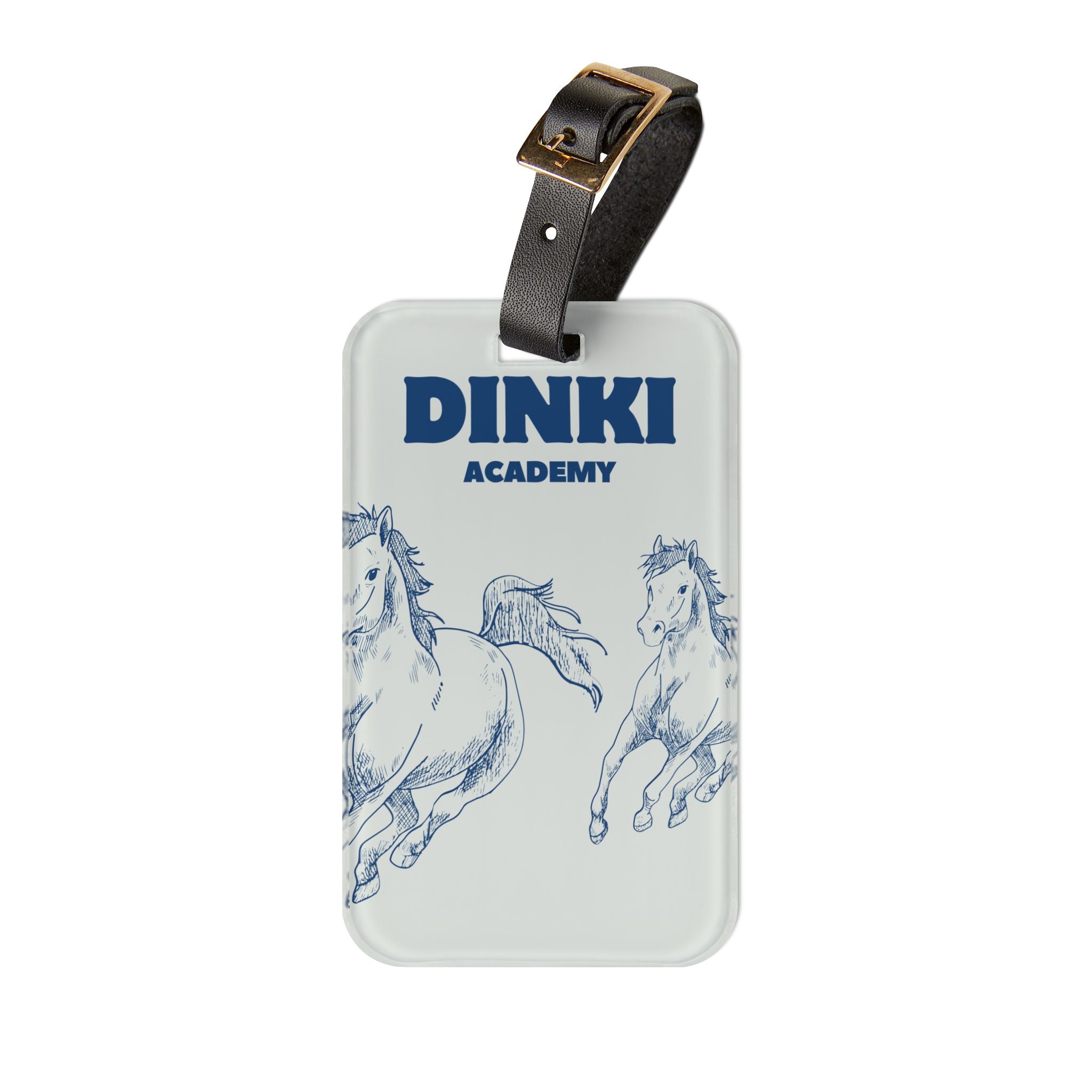 Dinki Academy Horse Luggage Tag