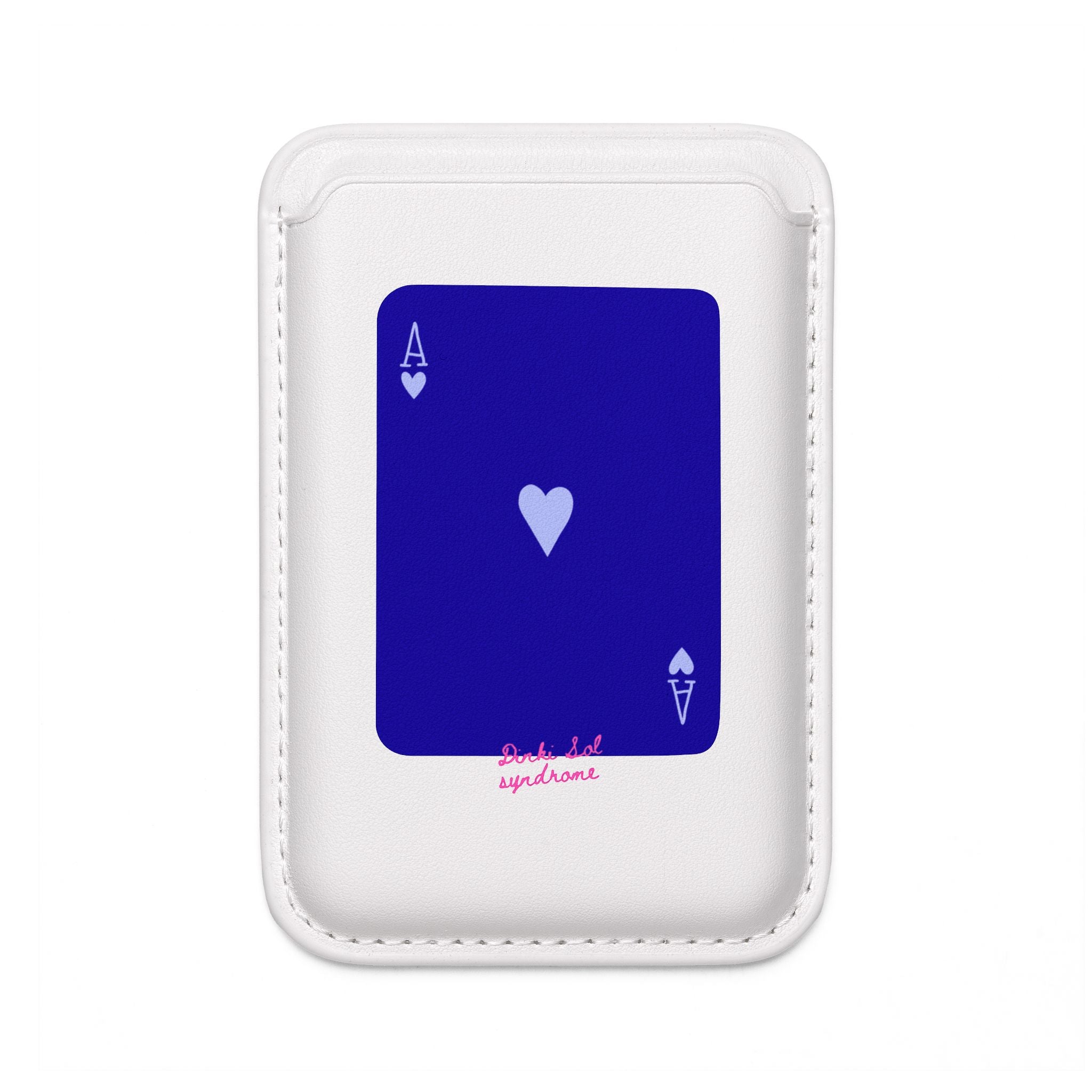 Ace of Hearts MagSafe Vegan Card Wallet