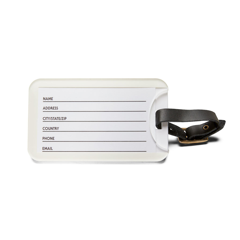 Sardine Tin Luggage Tag