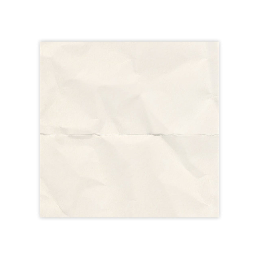 Crumpled-look Cream Post-it Note Pads