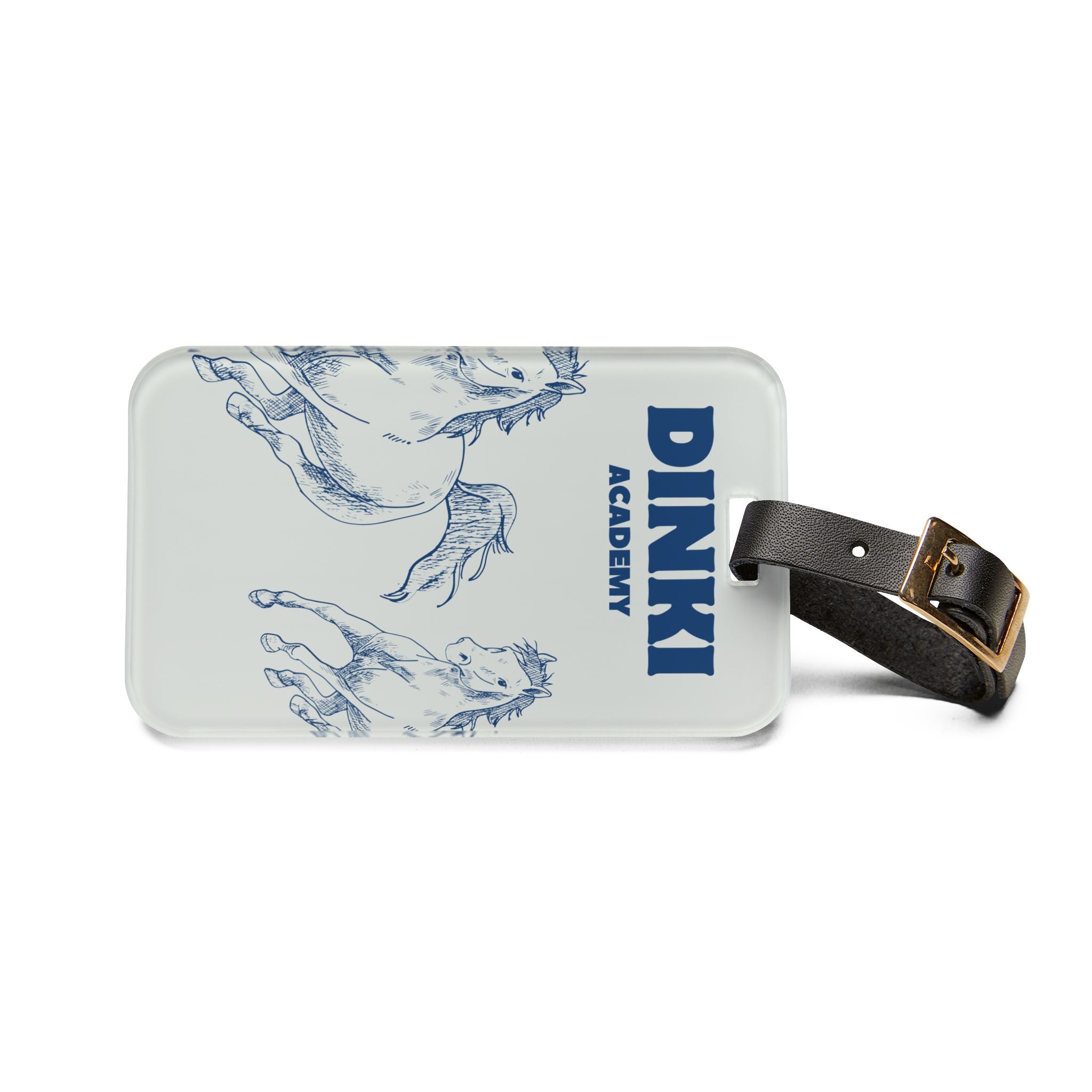 Dinki Academy Horse Luggage Tag