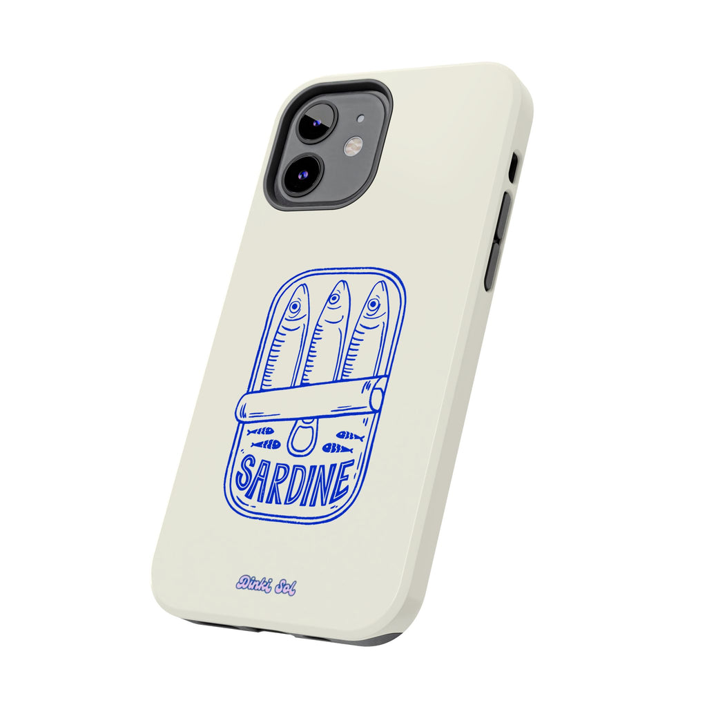 Dinki Sardine Tough Phone Case — Retro Blue